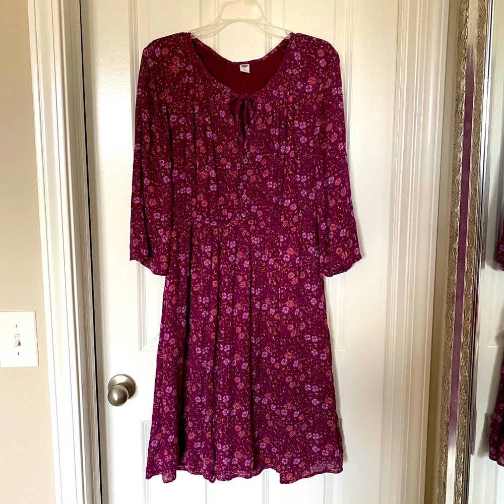 3/4 sleeve dress